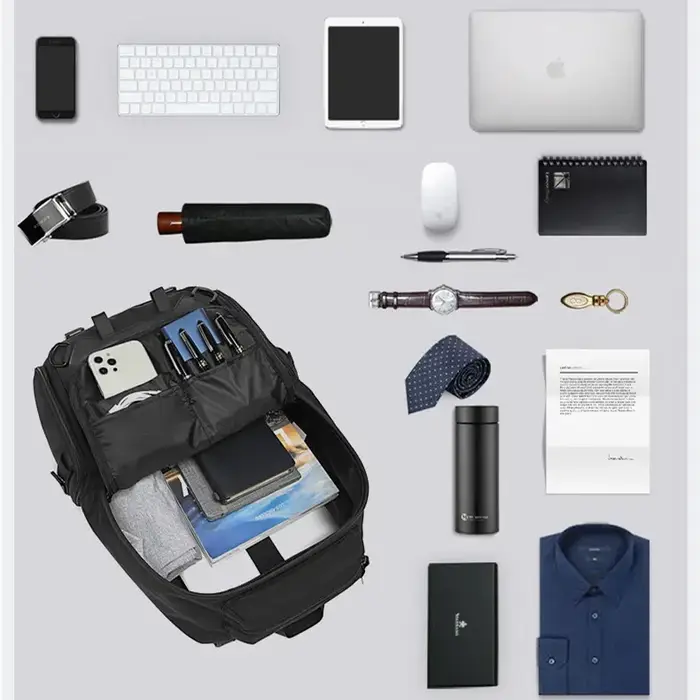 OZUKO-Sac à dos étanche pour casque pour homme, sac à dos de voyage à bandoulière, extérieur, sports