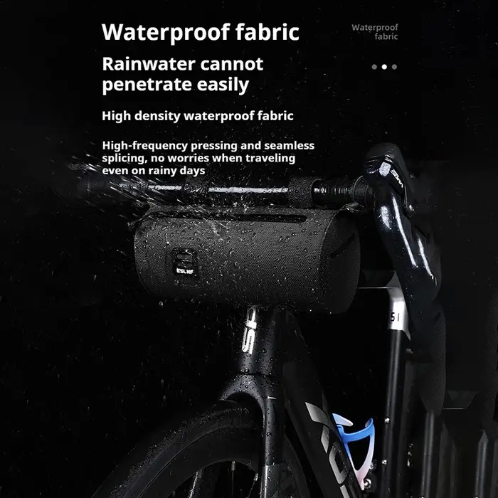 ESLNF sac de vélo Portable guidon multi-usages grande capacité sac à dos vtt route cyclisme cadre Tube sac sacs à bandoulière