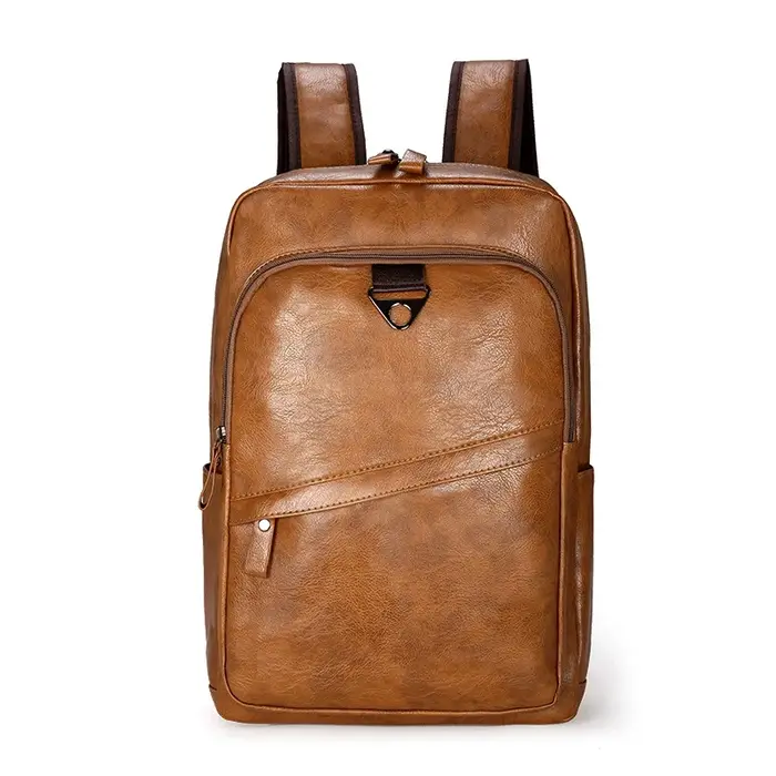 Hommes sac à dos en cuir PU sac à dos grands sacs à dos d'ordinateur portable mâle Mochilas cartable