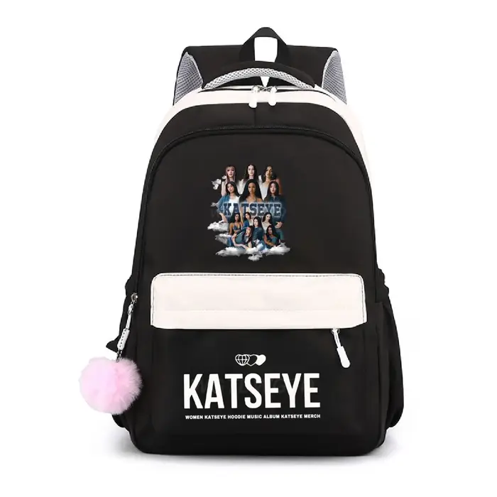 Sac à dos Katseye 2026 pour femmes et hommes, sac à dos décontracté de voyage, sac à dos unisexe pou