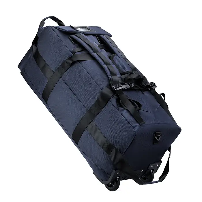 Sac de sport roulant 80L avec roulettes Sac de voyage pliable robuste de 31 pouces Bagage