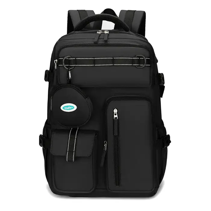 Sac à dos étanche avec plusieurs poches, adapté aux voyages en plein air, sac à dos pour ordinateur 