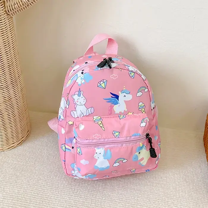 Sac à dos pour enfants dessin animé dinosaure licorne motif bébé mignon cartable de maternelle sacs imperméables
