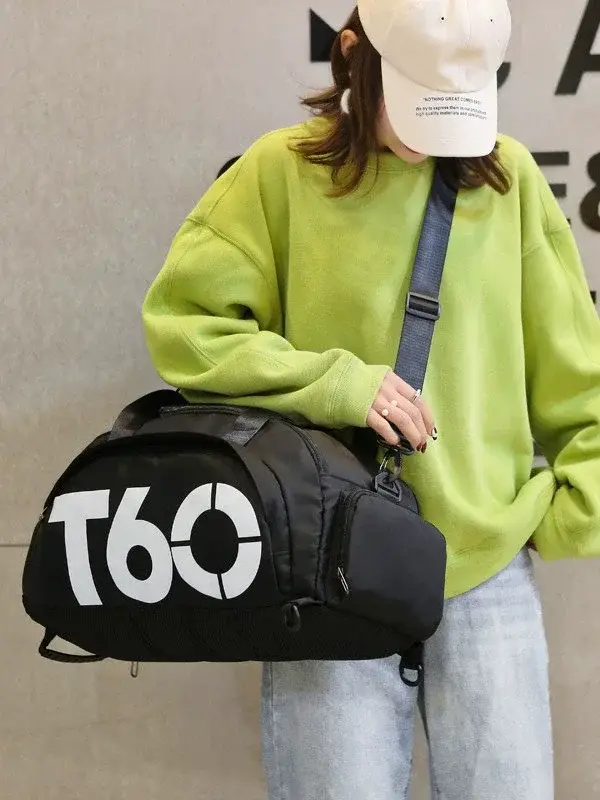 Sac de sport Oxford, sac de sport sec et humide