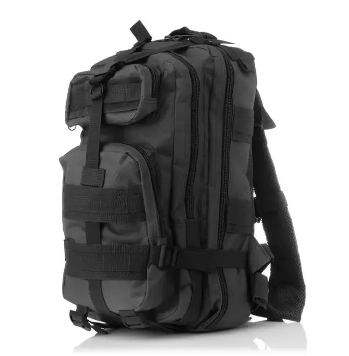 Sac à dos tactique 20L-25L en nylon pour la randonnée, le camping, les voyages, la pêche, la chasse,
