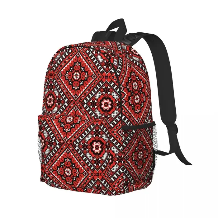 Sac à dos brodé d'ornement pour hommes et femmes