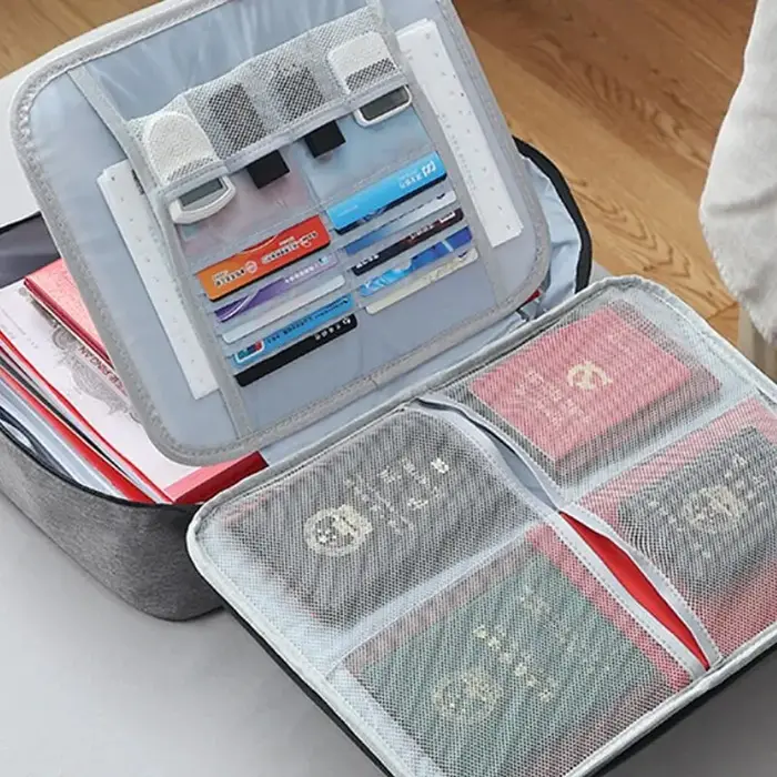 Organisateur de documents porte-documents 3 couches