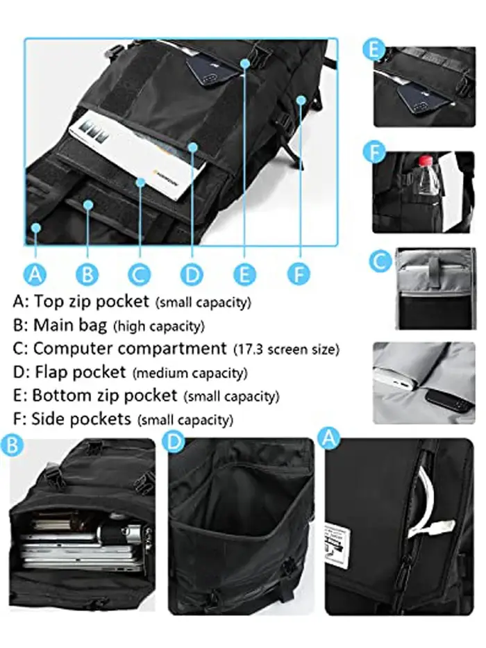 Sac à dos à roulettes pour hommes