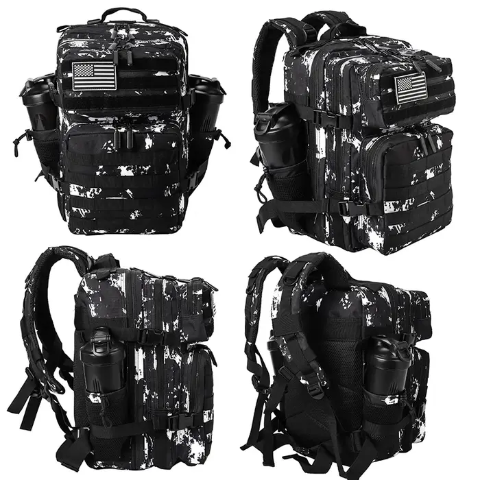 LHI 25L sac à dos tactique sac de GYM pour femmes école Fitness Sports Camping en plein air randonné