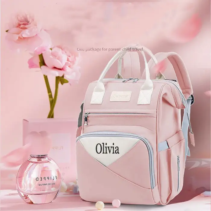 Sac à Dos Personnalisé pour Mère et Bébé