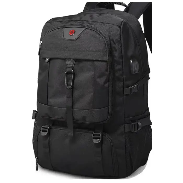 Sac à dos de voyage grand format 50L 80L pour homme, compartiment à chaussures séparé, sac d'affaire