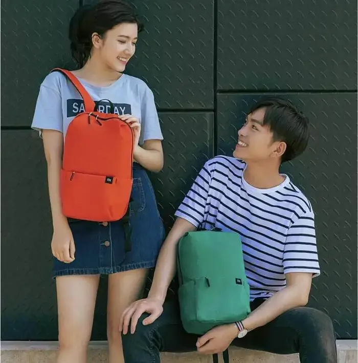 Original Xiaomi Mi sac à dos 10L sac 8 couleurs 165g loisirs urbains sport poitrine Pack sacs hommes femmes petite