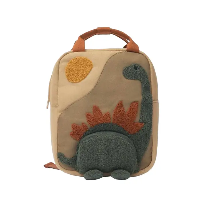 Sac à dos en forme d'animal dinosaure pour enfants, sac d'école de dessin animé mignon pour tout-pet