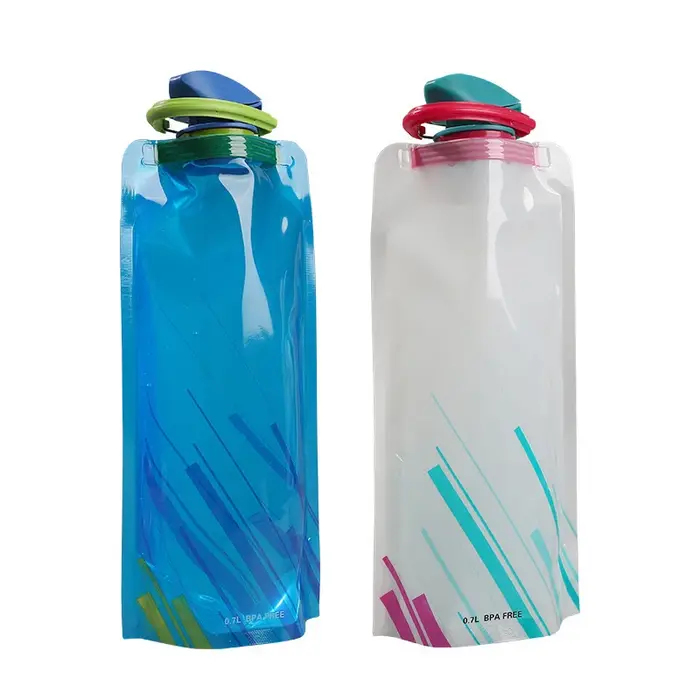 Flcopropriété à eau pliable avec mousqueton