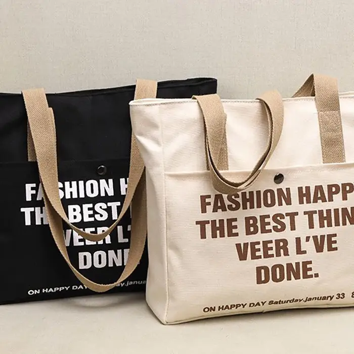 Sacs fourre-tout en toile pour femmes