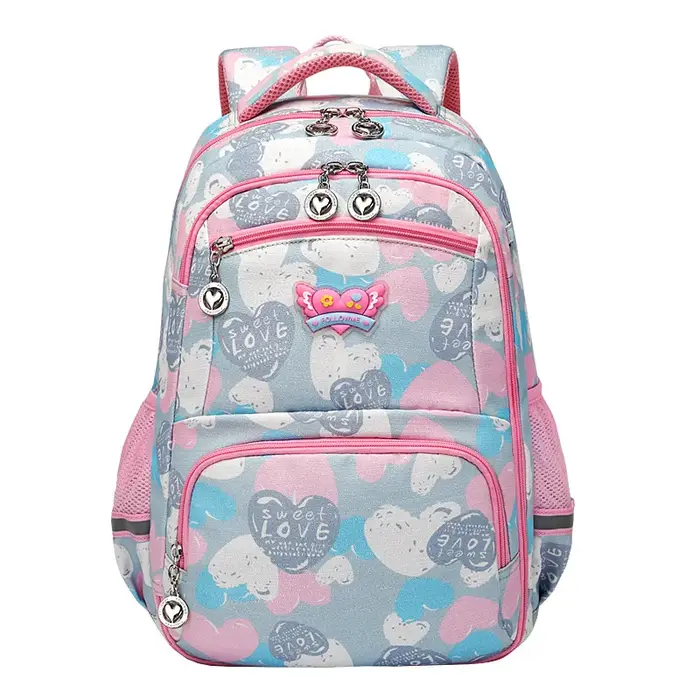 Sac à dos d'école pour enfants, pour filles de 1 à 6 ans