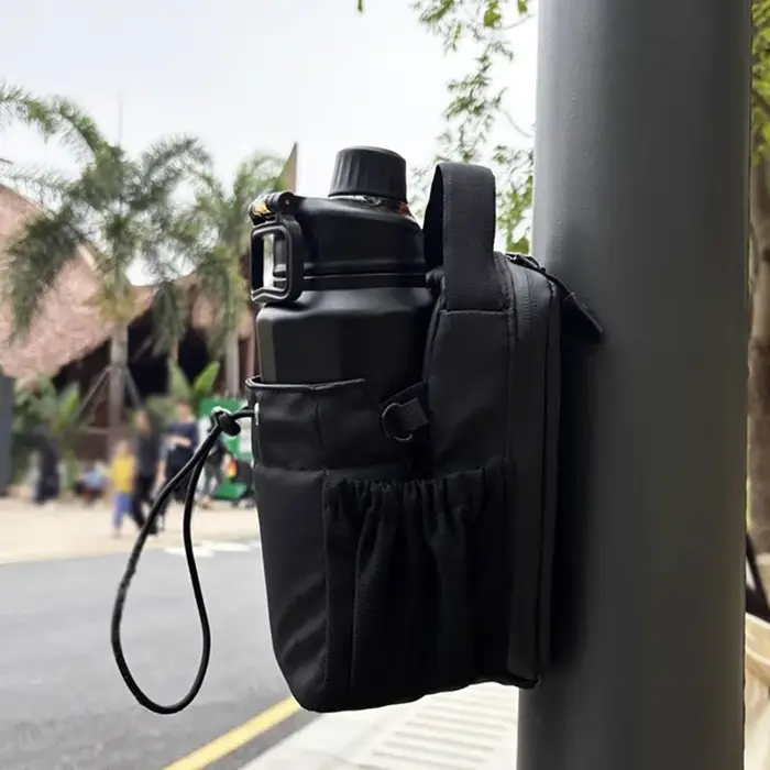 Sac de sport magnétique de grande capacité avec poche pour téléphone, sac de sport Portable, pochette pour bouteille d'eau, organisateur, accessoires de sport