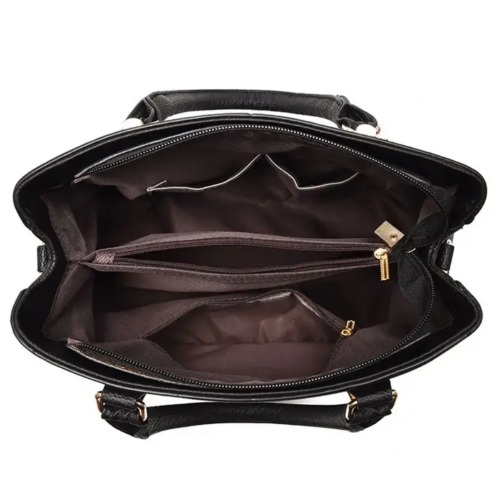 Sac messager brodé de grande capacité pour femmes