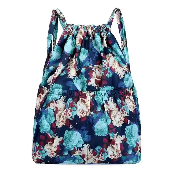 Sac à dos de poche à cordon de serrage, nouveau sac de sport de voyage, Fitness, grande capacité, fl