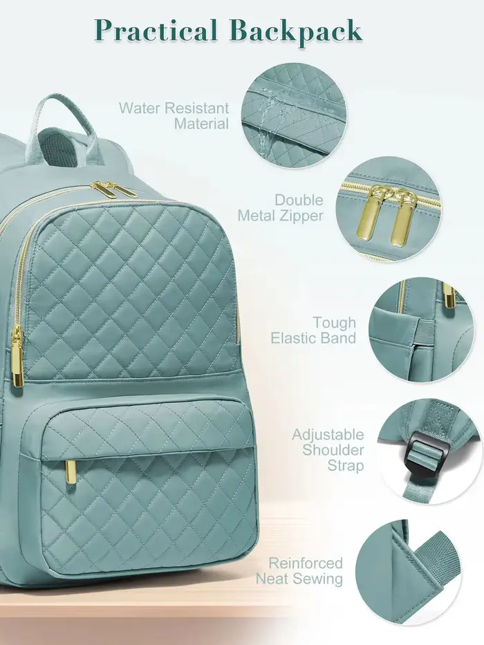 Sac à dos Eastpak étanche décontracté pour filles universitaires
