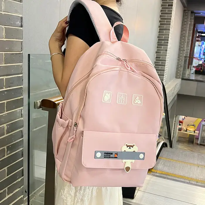 Sac à dos imprimé Capybara de dessin animé pour femmes