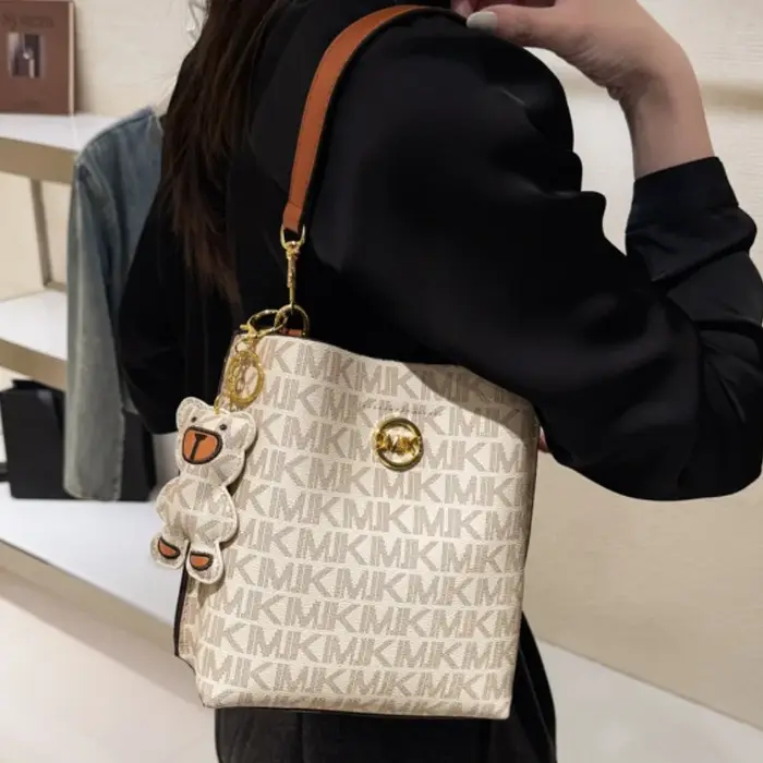 Sac à main vintage de style classique pour les déplacements, sac seau adapté à toutes les occasions,