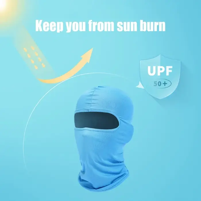 Masque facial complet randonnée cyclisme Camping chasse Airsoft casquette vélo couvre-tête été hommes femmes Ski