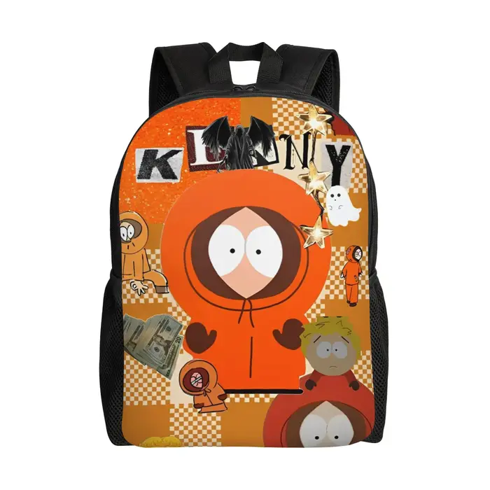 Sac à dos Southparks Park pour hommes, femmes, adolescents, étudiants, randonnée, voyage, sac à band