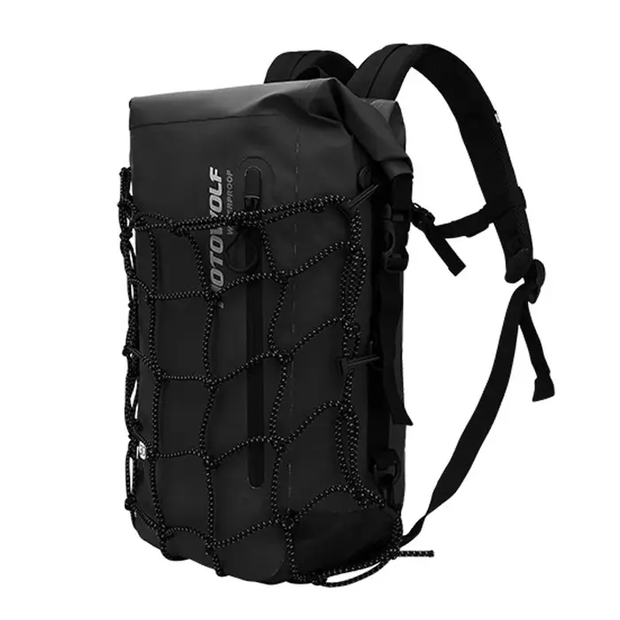 Sac à dos de casque de moto étanche pour hommes et femmes