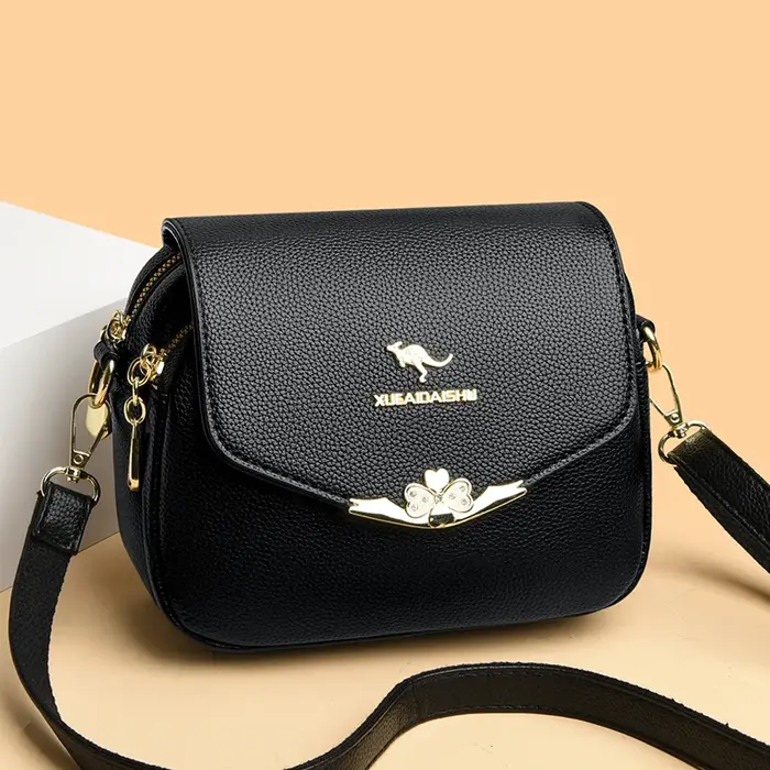 Sac messager en cuir de qualité pour femme