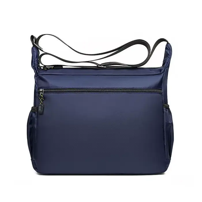 Sac à bandoulière d'affaires pour hommes avec poches multicouches