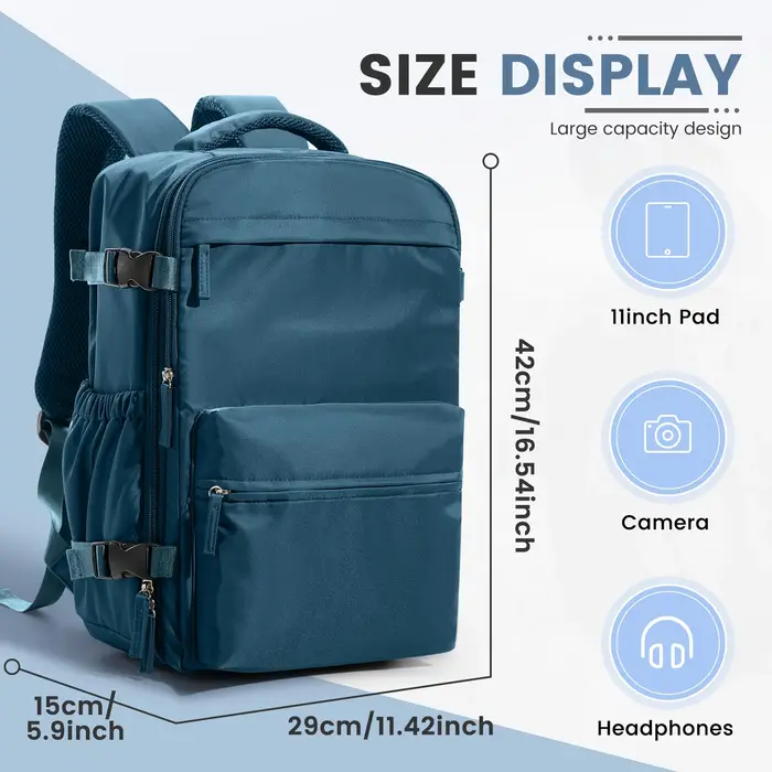 Sac de cabine Ryanair 40x30x20, sac à dos de compression sous vide pour homme, bagage à main, sac à 