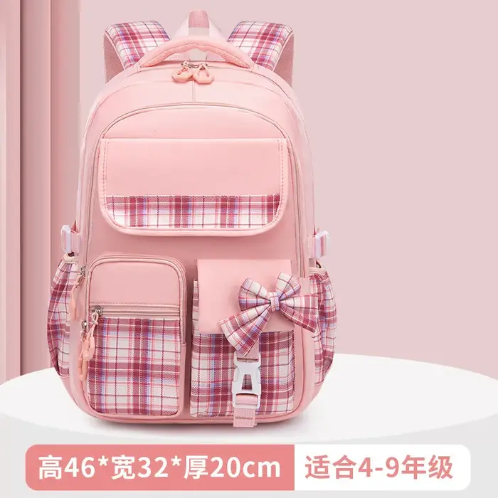 Sac à Dos d'École de Princesse Orth4WD pour Fille et Adolescent Cartable Primaire pour Enfant