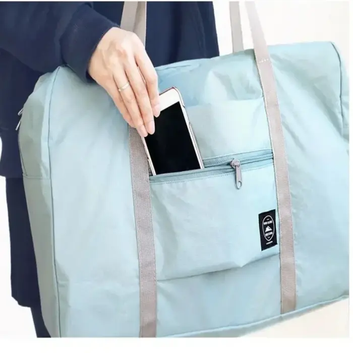 Sac de voyage pliable pour femmes et filles – Bagage à main léger avec tissu doux de grande capacité pour les voyages du week-end et les affaires