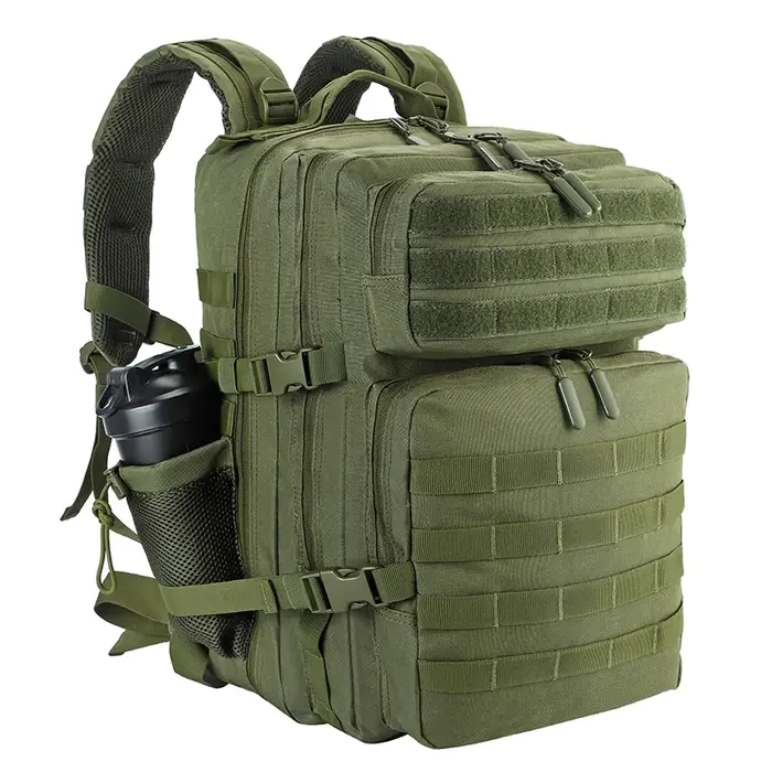 Sac à dos étanche CamSolomon Bug Out avec porte-bouteille pour homme