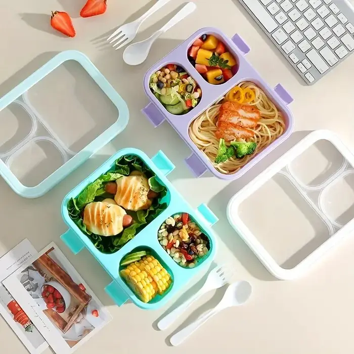 Boîte à Bento étanche, stockage des aliments pour déjeuner