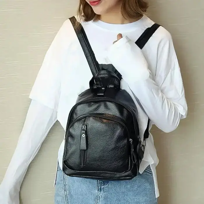 Sac à dos de couleur unie