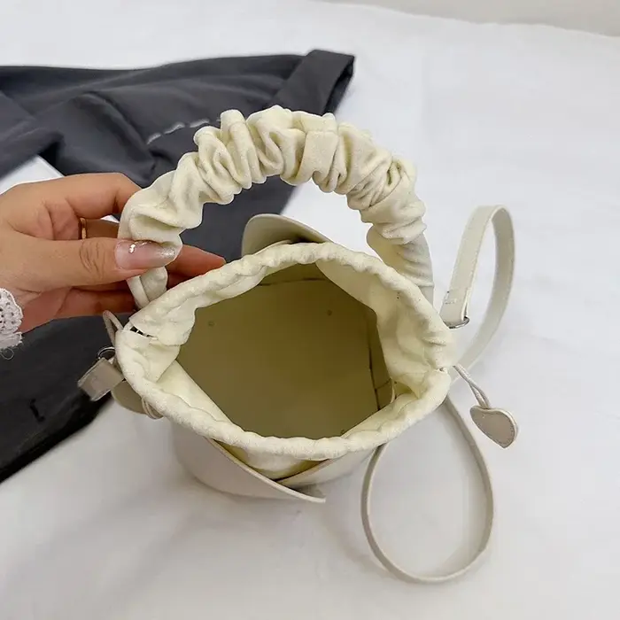 Sac à main noir en cuir Pu pour femmes