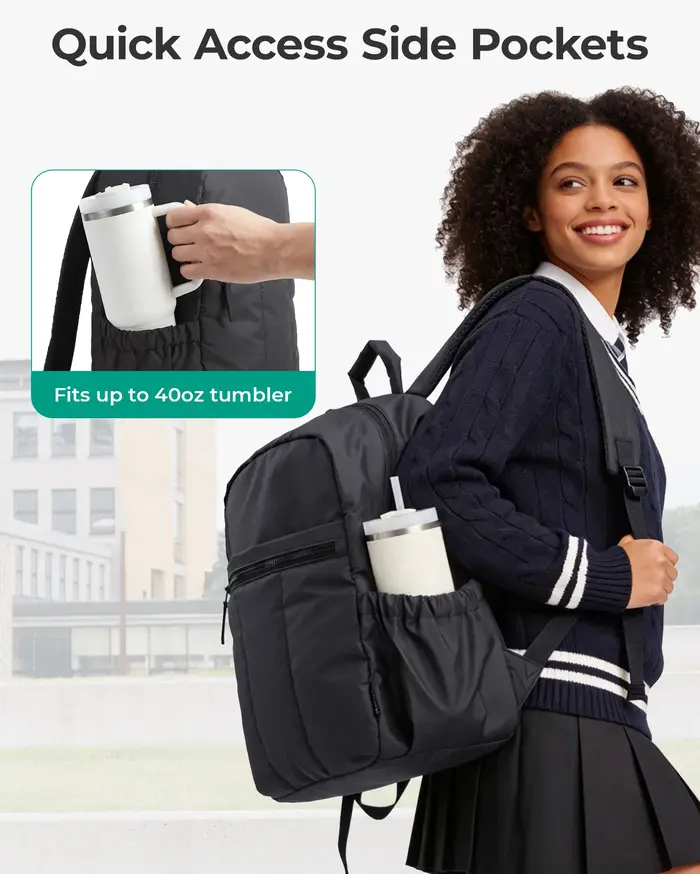 BAGSMART Sac à dos pour ordinateur portable 15