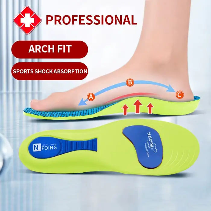 Semelles orthopédiques pour pieds