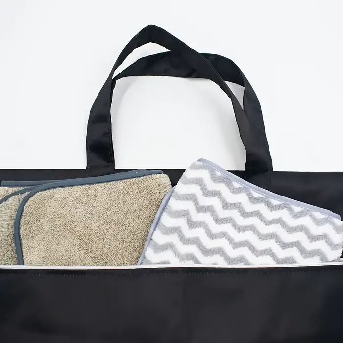 1 grand sac à linge de voyage avec poignée