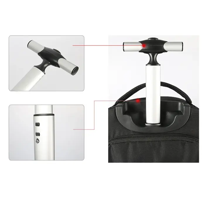 Sac de voyage à roulettes de grande capacité pour hommes et femmes, valise d'embarquement multifonctionnelle SR, marque suisse