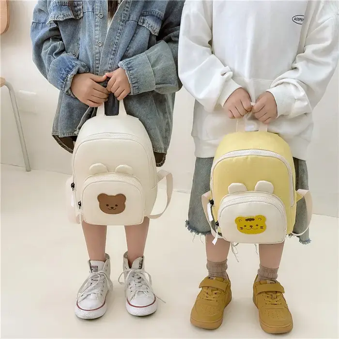 Sac à dos coréen en toile pour enfants