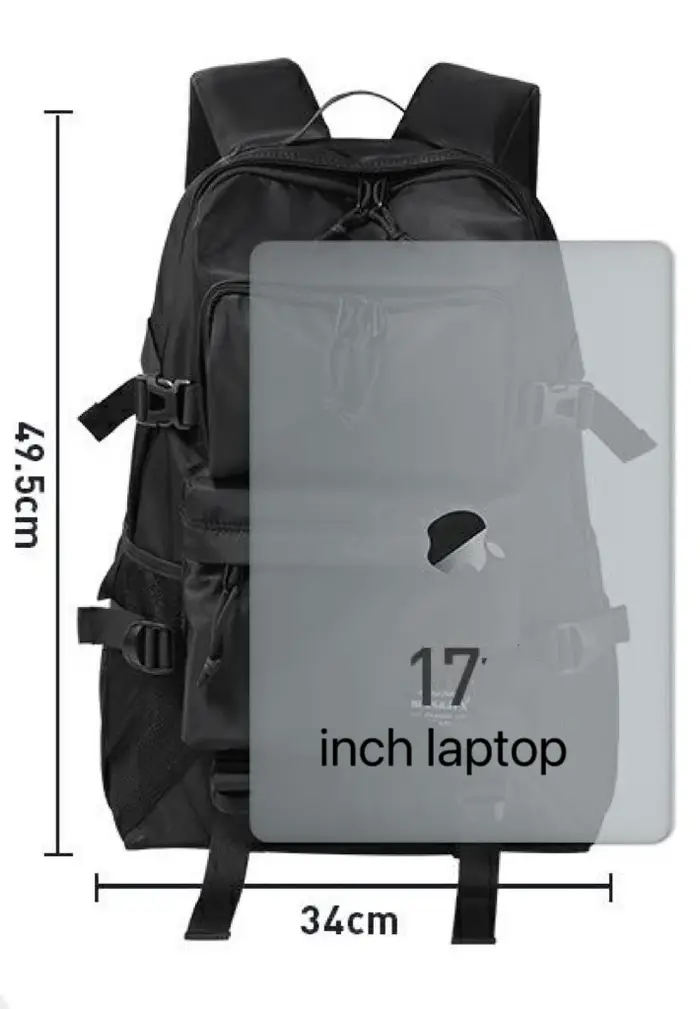 Style décontracté homme sac à dos grande capacité 17 pouces ordinateur portable voyage sac à dos Tiding université collège cartable bolso mochilas
