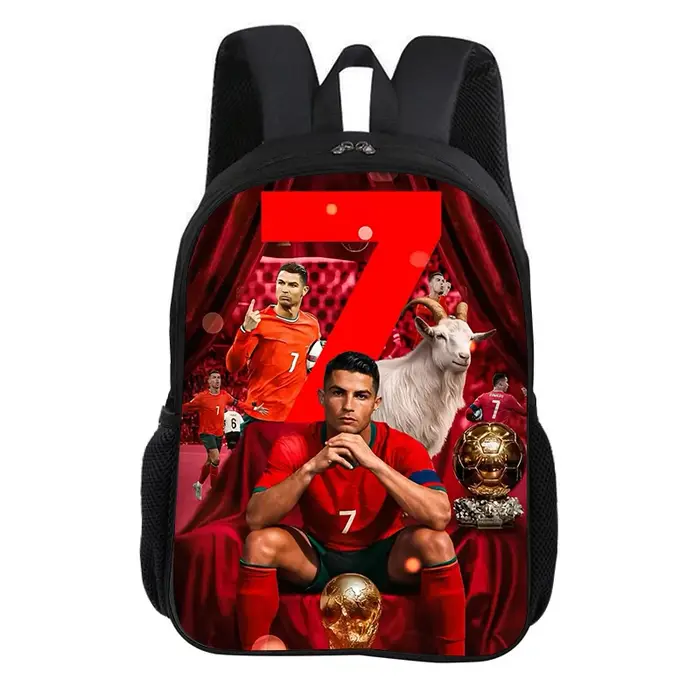 Sac à dos scolaire Ronaldo CR Football Star
