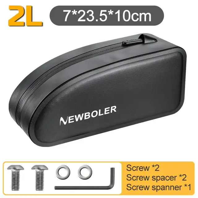 NEWBOLER sac de vélo de gravier sac de Tube supérieur