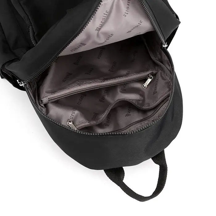 Sac à dos de voyage en nylon imperméable pour femme
