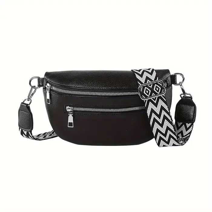 Sac banane en cuir souple pour femmes, sac de selle décontracté, nouvelle mode, sac de poitrine, sac