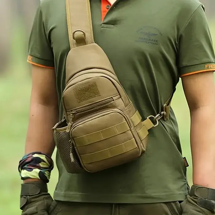 Sac à bandoulière militaire
