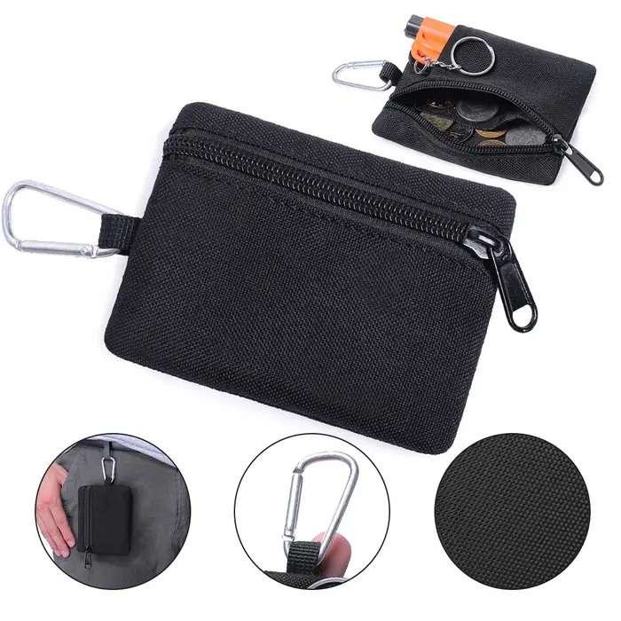 Sac tactique extérieur EDC Molle pochette portefeuille fermeture éclair taille Fanny Pack